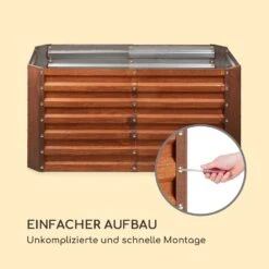 Rust Grow Hochbeet Gartenbeet Verzinktes Stahlblech Rost-Finish -Einrichtungsgeschäft 10036153 de 0007 logo