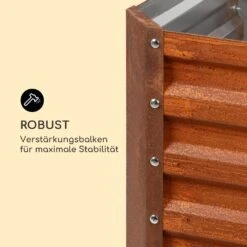 Rust Grow Hochbeet Gartenbeet Verzinktes Stahlblech Rost-Finish -Einrichtungsgeschäft 10036159 de 0005 logo