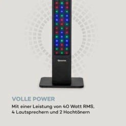 KaraBig LightUp MKII Karaokeanlage BT 2xMikro Multicolor 2xUSB 40W RMS 480W Peak 16 KaraBig LightUp MKII Karaokeanlage BT 2xMikro Multicolor 2xUSB 40W RMS 480W Peak -Einrichtungsgeschäft 10036272 de 0006 logo