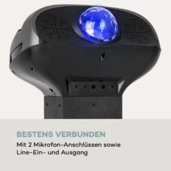 KaraBig LightUp MKII Karaokeanlage BT 2xMikro Multicolor 2xUSB 40W RMS 480W Peak 20 KaraBig LightUp MKII Karaokeanlage BT 2xMikro Multicolor 2xUSB 40W RMS 480W Peak -Einrichtungsgeschäft 10036272 de 0010 logo