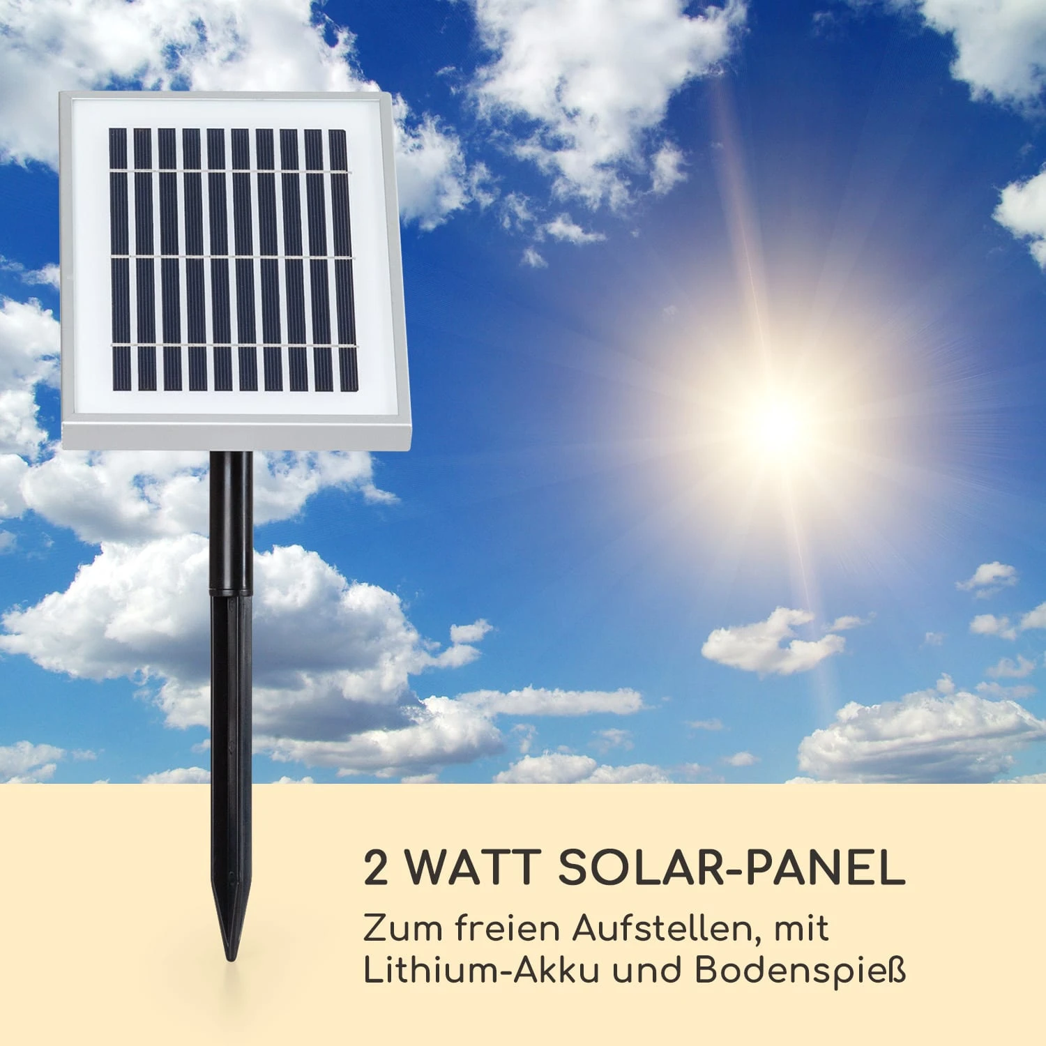 Löwenstein Wandbrunnen 2W Solar-Pumpe Polyresin 4 Weiße LED 5m Kabel 3 Löwenstein Wandbrunnen 2W Solar-Pumpe Polyresin 4 Weiße LED 5m Kabel – Bild 3