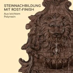 Löwenstein Wandbrunnen 2W Solar-Pumpe Polyresin 4 Weiße LED 5m Kabel 12 Löwenstein Wandbrunnen 2W Solar-Pumpe Polyresin 4 Weiße LED 5m Kabel -Einrichtungsgeschäft 10036333 de 0005 logo