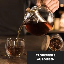 Sencha Teekanne 1,3 L Edelstahl-Siebeinsatz Borosilikatglas Deckel -Einrichtungsgeschäft 10036362 de 0004 logo