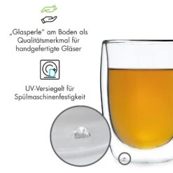 Jesolo Doppelwandige Thermogläser 350 Ml Handgemacht Borosilikatglas -Einrichtungsgeschäft 10036363 de 0006 logo
