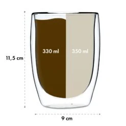 Jesolo Doppelwandige Thermogläser 350 Ml Handgemacht Borosilikatglas -Einrichtungsgeschäft 10036363 yy 0007 logo