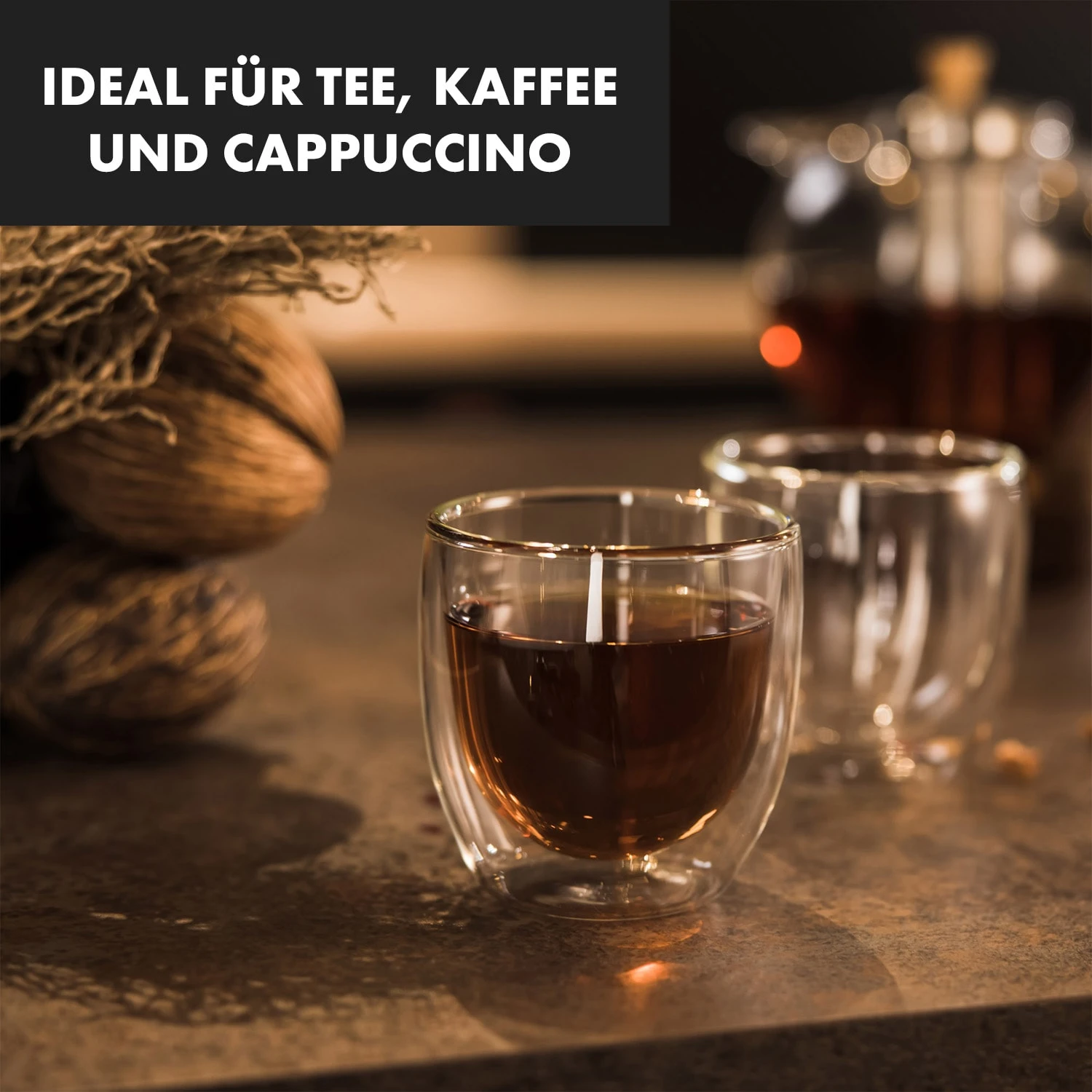 Glaswerk Altino Doppelwandige Thermogläser 250 Ml Borosilikatglas 2 Glaswerk Altino Doppelwandige Thermogläser 250 Ml Borosilikatglas – Bild 2