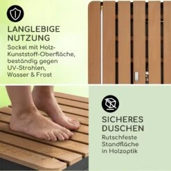 Sumatra Breeze Square Gartendusche WPC Aluminium 70x55cm Eckig 9 Sumatra Breeze Square Gartendusche WPC Aluminium 70x55cm Eckig -Einrichtungsgeschäft 10036436 de 0003 usp