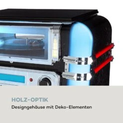 Graceland Mini Jukebox CD-Player Plattenspieler DAB+/FM-Radio LED -Einrichtungsgeschäft 10036452 de 0008 logo