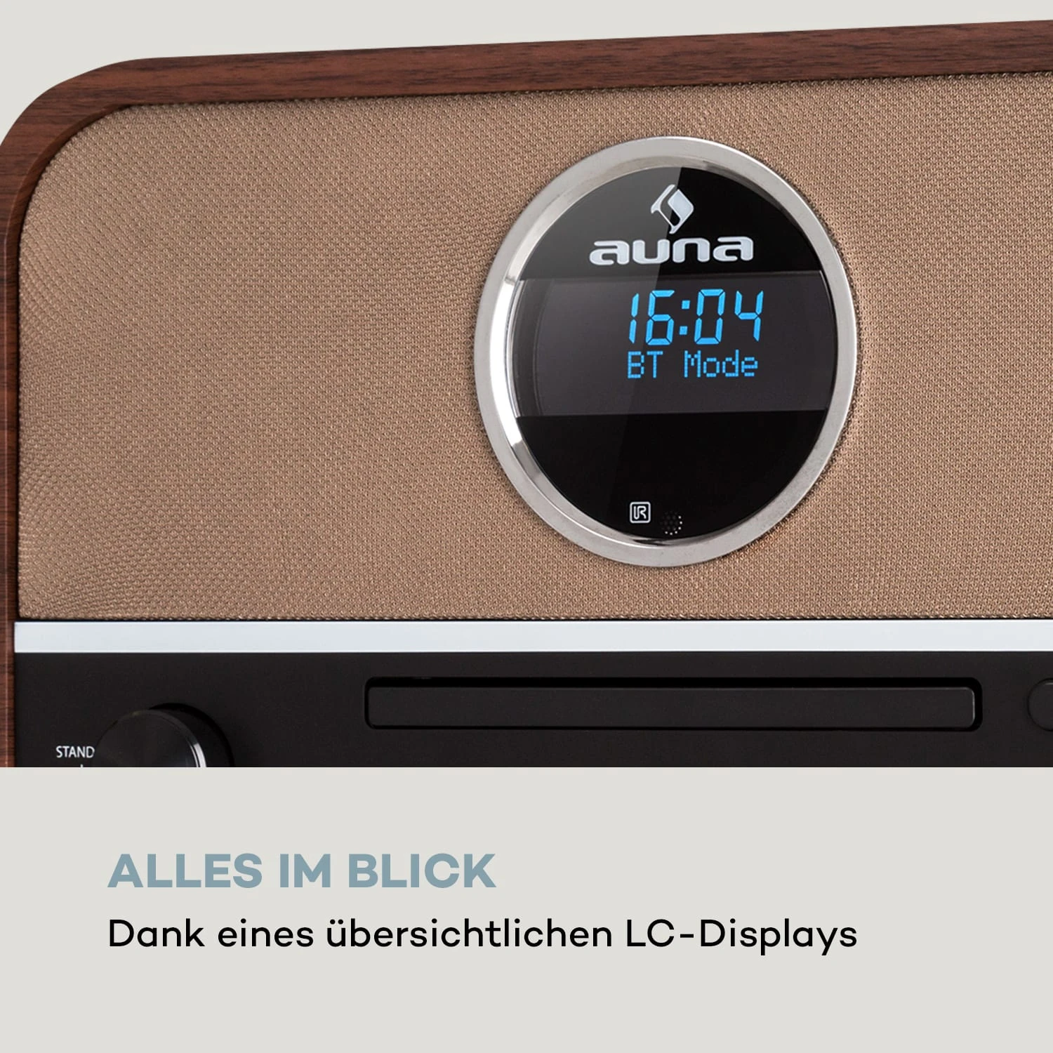 Auna Columbia DAB Radio 60 W CD-Player DAB+/UKW-Tuner USB-Aufnahme Bluetooth 6 Auna Columbia DAB Radio 60 W CD-Player DAB+/UKW-Tuner USB-Aufnahme Bluetooth – Bild 6