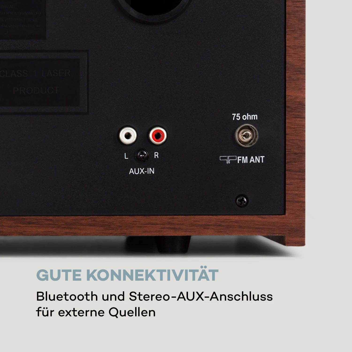 Auna Columbia DAB Radio 60 W CD-Player DAB+/UKW-Tuner USB-Aufnahme Bluetooth 8 Auna Columbia DAB Radio 60 W CD-Player DAB+/UKW-Tuner USB-Aufnahme Bluetooth – Bild 8