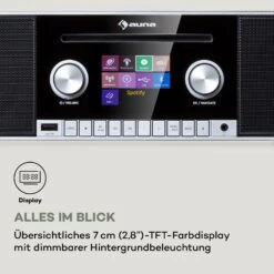 Connect CD MKII Internetradio Mediaplayer BT MP3 DAB+ Spotify Radio 17 Connect CD MKII Internetradio Mediaplayer BT MP3 DAB+ Spotify Radio -Einrichtungsgeschäft 10037492 de 0008 logo