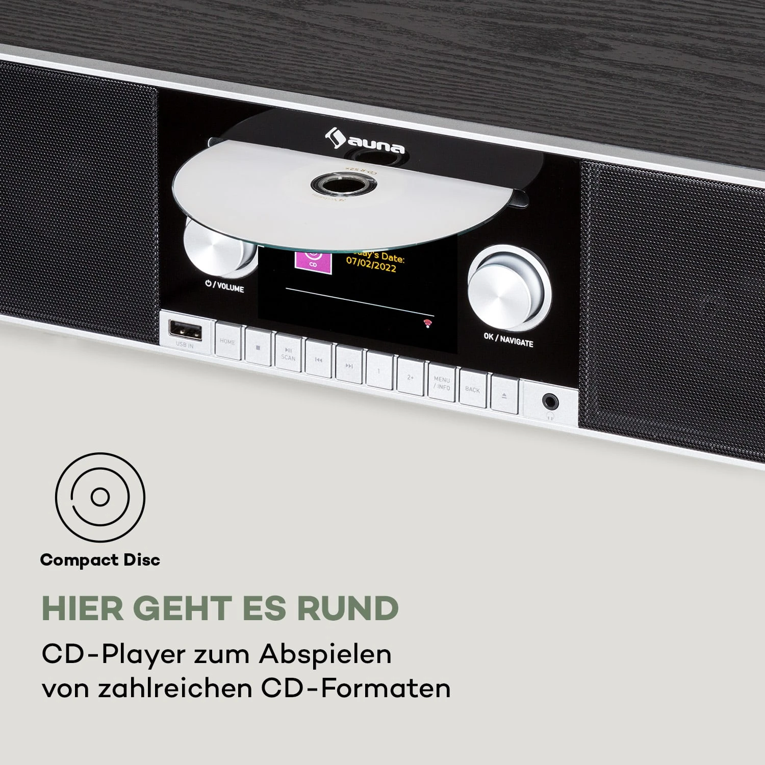 Connect CD MKII Internetradio Mediaplayer BT MP3 DAB+ Spotify Radio 9 Connect CD MKII Internetradio Mediaplayer BT MP3 DAB+ Spotify Radio – Bild 9