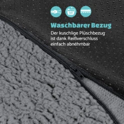 Luna Hundebett Waschbar Orthopädisch Rutschfest Memory-Schaum Größe M -Einrichtungsgeschäft 10037538 de 0005 logo