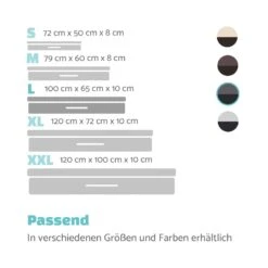 Balu Hundebett Waschbar Orthopädisch Rutschfest Memory-Schaum Größe L -Einrichtungsgeschäft 10037556 de 0007 logo