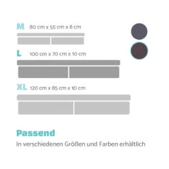 Paco Hundebett Waschbar Orthopädisch Rutschfest Atmungsaktiv Größe L -Einrichtungsgeschäft 10037573 de 0007 logo