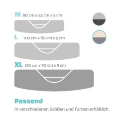 Lotte Hundebett Waschbar Orthopädisch Memory-Schaum Größe XL -Einrichtungsgeschäft 10037581 de 0007 logo