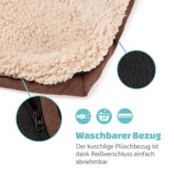 Bruno Hundebett Waschbar Orthopädisch Rutschfest Memory-Schaum Größe M -Einrichtungsgeschäft 10037586 de 0005 logo