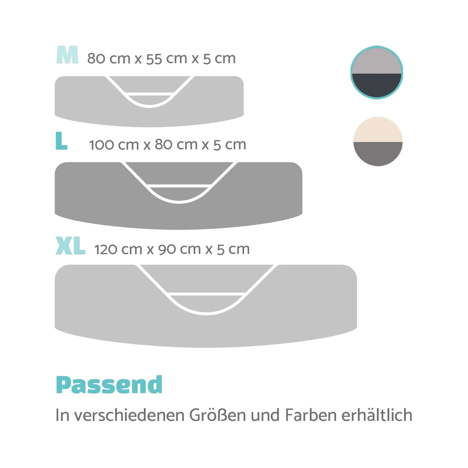 Lotte Hundebett Waschbar Orthopädisch Rutschfest Memory-Schaum Größe L 7 Lotte Hundebett Waschbar Orthopädisch Rutschfest Memory-Schaum Größe L – Bild 7