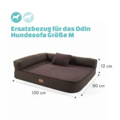 Odin Hundesofa Ersatzbezug | Waschbar | Rutschfest | Atmungsaktiv | Größe M (100 X 12 X 80 Cm) -Einrichtungsgeschäft 10037617 de 0004 logo