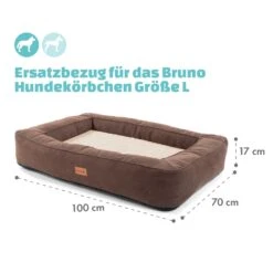 Bruno Hundebett Ersatzbezug Waschbar Rutschfest Atmungsaktiv Größe L -Einrichtungsgeschäft 10037656 de 0004 logo