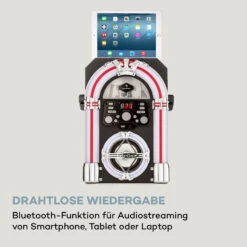 Arizona Sing Jukebox BT USB MP3 CD-Player Kabelmikrofon -Einrichtungsgeschäft 10037817 de 0003 logo