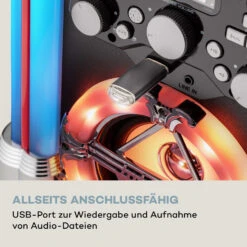 Arizona Sing Jukebox BT USB MP3 CD-Player Kabelmikrofon -Einrichtungsgeschäft 10037817 de 0004 logo