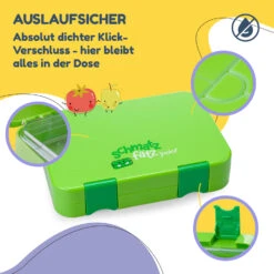 Schmatzfatz Junior Lunchbox 6 Fächer 21,3 X 15 X 4,5 Cm (BxHxT) -Einrichtungsgeschäft 10037941 de 0003 usp