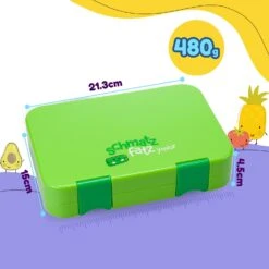Schmatzfatz Junior Lunchbox 6 Fächer 21,3 X 15 X 4,5 Cm (BxHxT) -Einrichtungsgeschäft 10037941 de 0008 usp