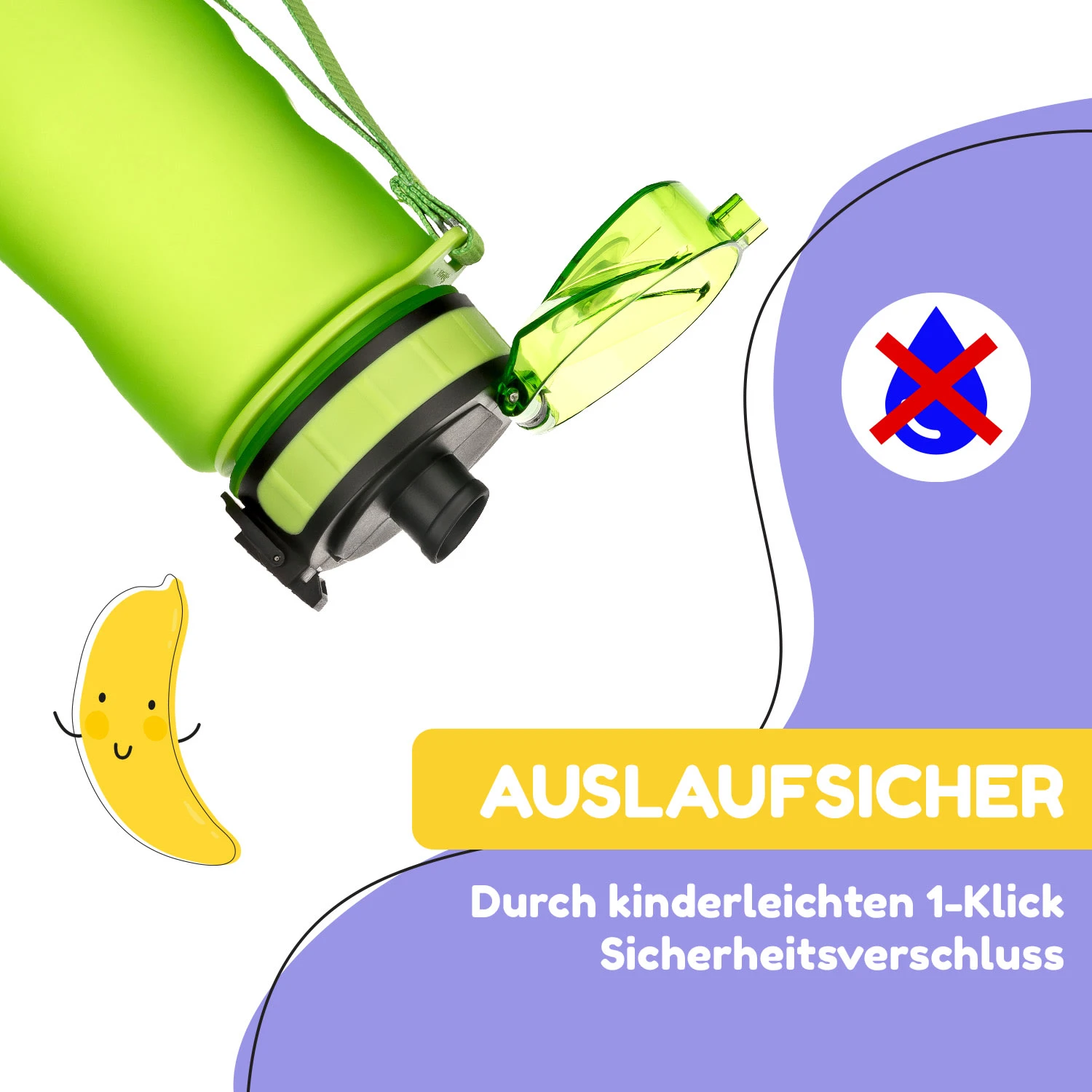 Schmatzfatz Trinkflasche Sportflasche 500 Ml 24 Cm Tritan 3 Schmatzfatz Trinkflasche Sportflasche 500 Ml 24 Cm Tritan – Bild 3