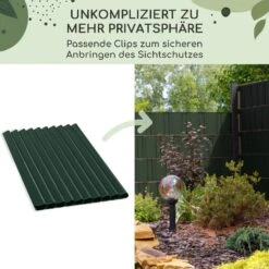 Sichtschutzstreifen-Clips Zubehör PVC 10er-Pack -Einrichtungsgeschäft 10037988 de 0002 usp