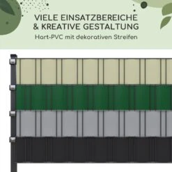 Sichtschutzstreifen Zaunblenden PVC-Hartplastik 2,53 X 0,19 M 11 Sichtschutzstreifen Zaunblenden PVC-Hartplastik 2,53 X 0,19 M -Einrichtungsgeschäft 10037994 de 0006 usp