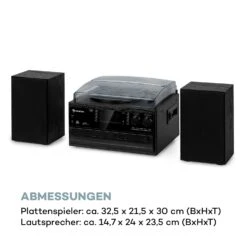 Oakland DAB Plus Retro-Stereoanlage DAB+/FM BT-Funktion Vinyl CD Kassette Inkl. Lautsprechern 15 Oakland DAB Plus Retro-Stereoanlage DAB+/FM BT-Funktion Vinyl CD Kassette Inkl. Lautsprechern -Einrichtungsgeschäft 10038003 de 0008 logo