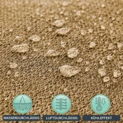 Rechteckiges Sonnensegel 5x7 M Polyester Luftdurchlässig -Einrichtungsgeschäft 10038178 de 0003 logo