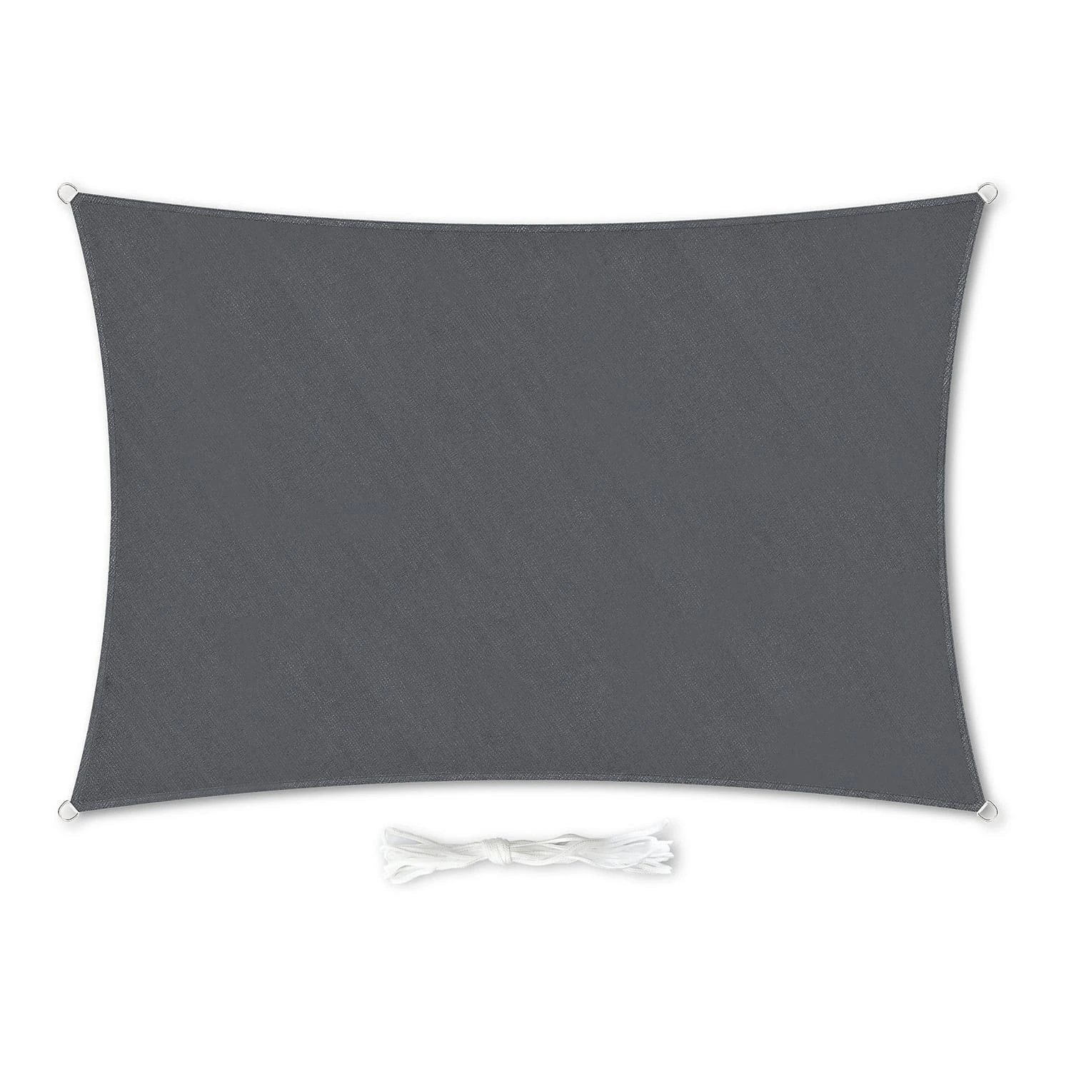 Rechteckiges Sonnensegel 2 X 3 M Polyester Luftdurchlässig 1 Rechteckiges Sonnensegel 2 X 3 M Polyester Luftdurchlässig