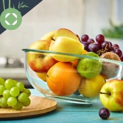 Glasschüssel 865 Ml Bambusdeckel Verschließbar BPA-frei Größe S -Einrichtungsgeschäft 10038272 yy 0004 logo