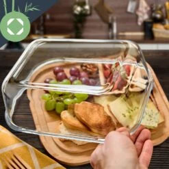 Glas-Servierplatte Luftdicht Geschmacksneutral Spülmaschinenfest -Einrichtungsgeschäft 10038308 yy 0003 logo