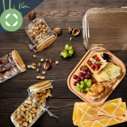 Glas-Servierplatte Luftdicht Geschmacksneutral Spülmaschinenfest -Einrichtungsgeschäft 10038308 yy 0005 logo