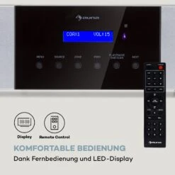 AMP-4000 DAB Hifi-Stereo-Verstärker DAB+-Radio USB Fernbedienung LED-Display -Einrichtungsgeschäft 10038330 de 0005 logo