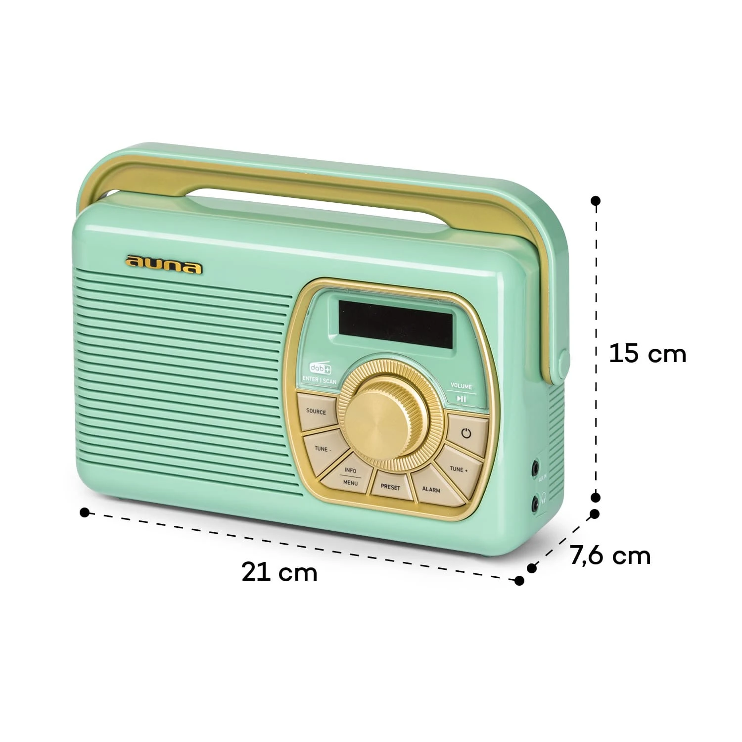 Buddy Digitalradio DAB/DAB+/UKW Bluetooth 5.0 AUX 1Ah-Akku Mobil Retro 7 Buddy Digitalradio DAB/DAB+/UKW Bluetooth 5.0 AUX 1Ah-Akku Mobil Retro – Bild 7