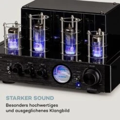 Amp VT Röhrenverstärker HiFi-Verstärker 2x35W RMS BT Opt./Koax./AUX-In -Einrichtungsgeschäft 10038337 de 0003 logo