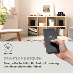 Amp VT Röhrenverstärker HiFi-Verstärker 2x35W RMS BT Opt./Koax./AUX-In -Einrichtungsgeschäft 10038337 de 0004 logo