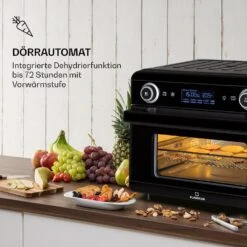 AeroVital Jumbo 3-in-1 Heißluftfritteuse Toaster Dörrautomat 1550 W 18 Liter 13 AeroVital Jumbo 3-in-1 Heißluftfritteuse Toaster Dörrautomat 1550 W 18 Liter -Einrichtungsgeschäft 10038339 de 0006 logo