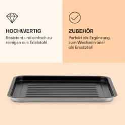 AeroVital Jumbo Heißluftfritteuse Backblech Edelstahl -Einrichtungsgeschäft 10038342 de 0003 logo