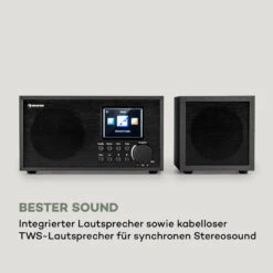 Silver Star Mini Two Internet DAB+/FM Radio, WiFi, BT, TWS Speaker -Einrichtungsgeschäft 10038349 de 0003 logo