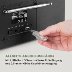 Silver Star Mini Two Internet DAB+/FM Radio, WiFi, BT, TWS Speaker -Einrichtungsgeschäft 10038349 de 0007 logo