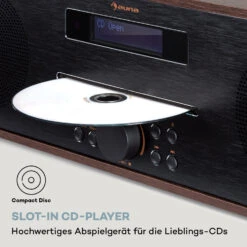 Silver Star CD-DAB 2x20W Max. Slot-In CD-Player DAB+ BT Alu -Einrichtungsgeschäft 10038353 de 0005 logo