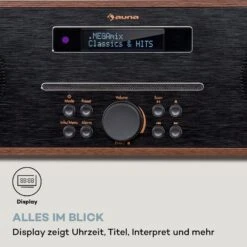 Silver Star CD-DAB 2x20W Max. Slot-In CD-Player DAB+ BT Alu -Einrichtungsgeschäft 10038353 de 0007 logo