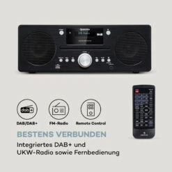 Harvard Micro-Stereoanlage DAB+ UKW-Tuner BT CD-Player USB-Charger -Einrichtungsgeschäft 10038354 de 0003 logo