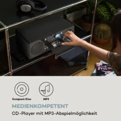 Harvard Micro-Stereoanlage DAB+ UKW-Tuner BT CD-Player USB-Charger -Einrichtungsgeschäft 10038354 de 0008 logo
