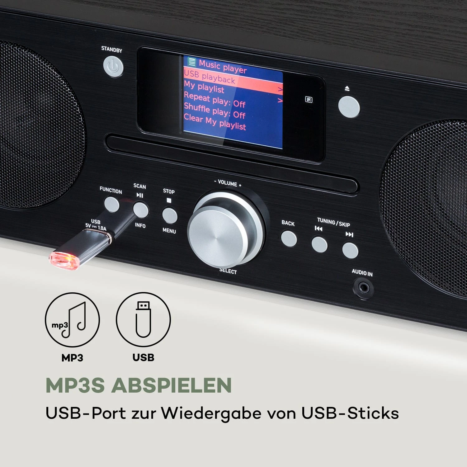 Harvard Kompaktanlage Internet-/DAB+/UKW-Radio CD-Player Bluetooth 9 Harvard Kompaktanlage Internet-/DAB+/UKW-Radio CD-Player Bluetooth – Bild 9